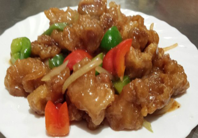 Сладкий перец жареный с мясом